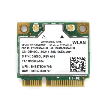 Dual-Band Wireless Karti 6235AN 6235ANHMW 300M Wi-Fi Pusi Lielums Mini PCIE WLAN WIFI Adapteri, Bluetooth saderīgu