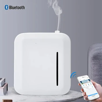 300m3 Aromātu, Ēterisko Eļļu Difuzoru Mājas Birojam Bluetooth APP Kontroles Aromterapijas Mašīna Smart Smaržas Gaisa Atsvaidzinātājs