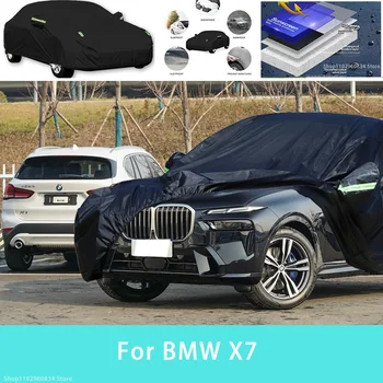 BMW x7 Āra Aizsardzības Pilnu Automašīnas Sedz Sniega sega, Saulessargs Ūdensizturīgs nepievelk putekļus Ārpuse Auto piederumi