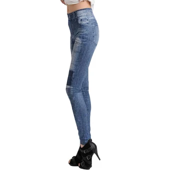 1gb Sieviešu Sexy Skinny Džinsa Augstu Stiept Stulpiņi Gadījuma Modes Viens Izmērs Bikses Džinsi Četri Gadalaiki 