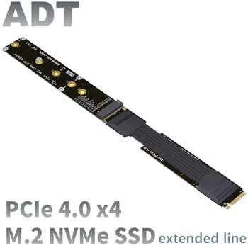 M. 2 NVMe SSD SSD SSD paplašinātāju vadu balstiem PCIE 4.0 3.0 x4 pilnu ātrumu