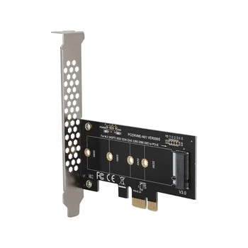 M. 2 PCIe Adapteris, M. 2 PCI E3.0 X1 Paplašināšanas Karti M2 SSD NGFF NVME(M Taustiņu), lai PCIe 3.0 x 1 Darbvirsmas PCI Slota