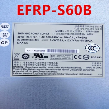 Gandrīz Jauns Oriģināls PSU Par Etasis SV3000G2-LIS2-K 600W Barošanas EFRP-S60B ( EFRP-P80A Pieejams )