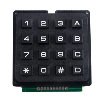 2/3/5 4x4 Matrica Masīvs 16 Switch Tastatūru viens Čips Mikrodatoru Mikrokontrolleru Ārējo Galveno Rūpniecības Tastatūras Modulis