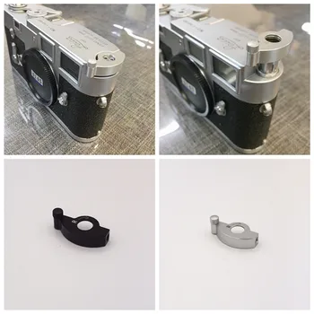 Alumīnija Sakausējuma Atpakaļ Kloķa Filmu Sviru Ātri Pārtinējs Poga Leica M2 M3 MP Kameru Piederumu