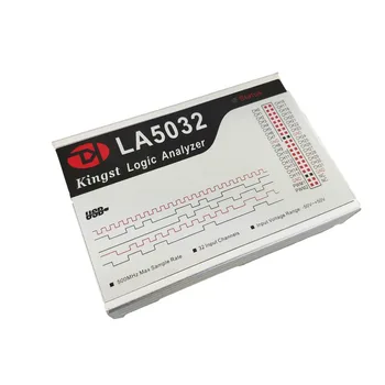 Kingst LA5032 USB Loģikas Analizatoru, 500M max sample rate,32 Kanāli,10.B paraugi