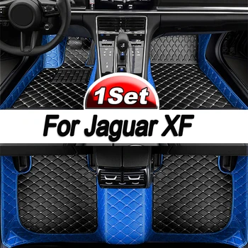 Automašīnas Grīdas Paklāji Jaguar XF Sedans 2008 2009 2010 2011 2012 2013 2014 2015 Pasūtījuma Auto Foot Pads, Paklāju Segumu Piederumi