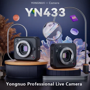 YONGNUO YN433 HD Live M4/3 Rāmis USB Kameru, Maināmu Objektīvu, Lai Video Konferences un Mācību Kamera Outdoor Video uzņemšana