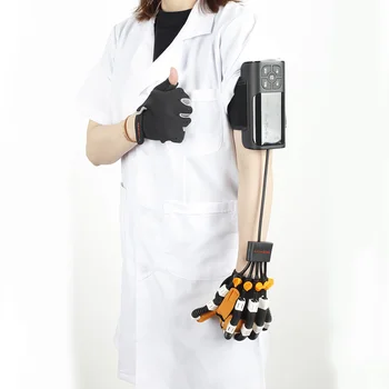 Jaunu portatīvo FR03 puses Rehabilitācijas Pirkstu Terapijas Robots Cimdi Hemiplēģija Smart Rokas Pirkstu Apmācība Insulta Robots Cimdu