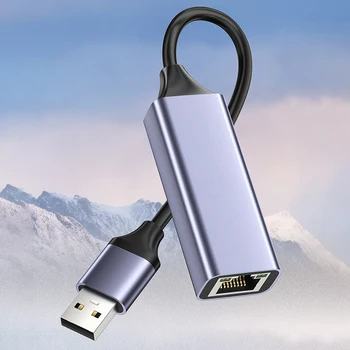 USB Ethernet Adapteris USB3.0 Tīkla Karte 1000Mbps Tīkla Adaptera Tipa-C Gigabit 2.5 G Klēpjdatoru Xiaomi Kaste