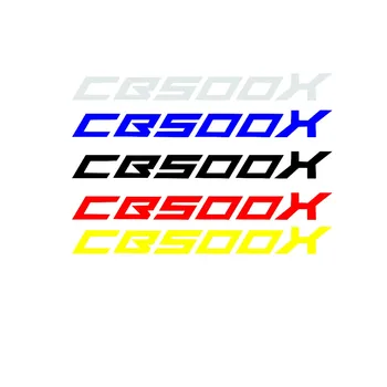 Motociklu Uzlīmes Emblēmas Novirzīšanu Korpusa Uzlīmes HONDA CB500X CB500 X logo pāris